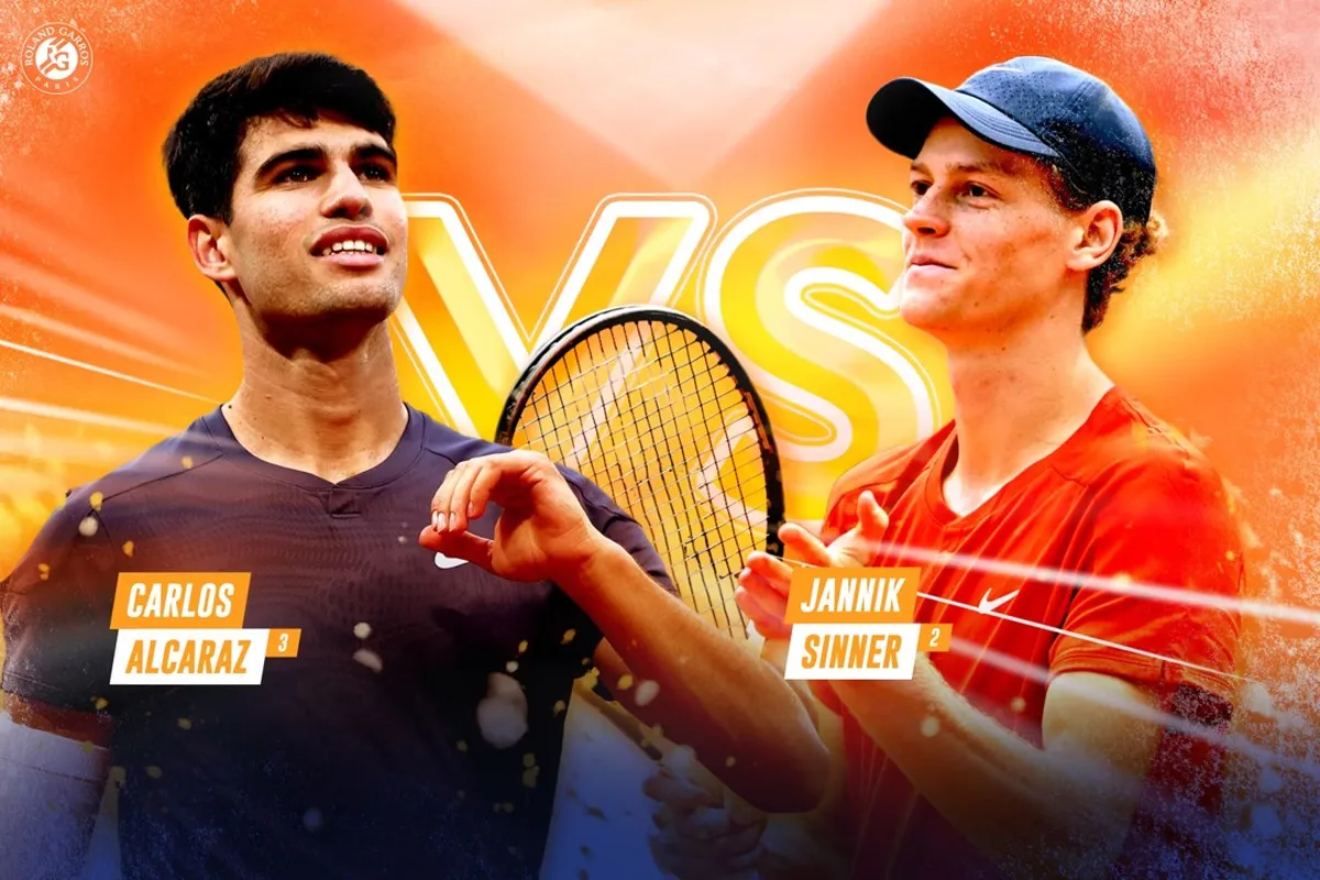 Alcaraz vs Sinner Rolan Garros 2025