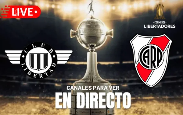 Libertad vs. River Plate EN VIVO y EN DIRECTO desde Asunción por los octavos de la Copa Libertadores 2025