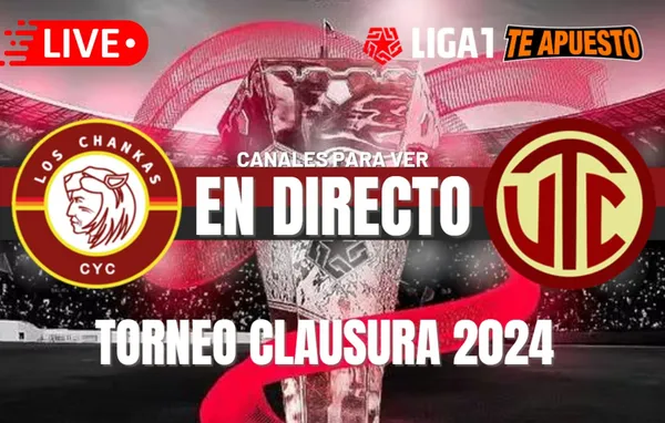 Los Chankas vs. UTC EN VIVO y EN DIRECTO vía L1 MAX por el Torneo Clausura