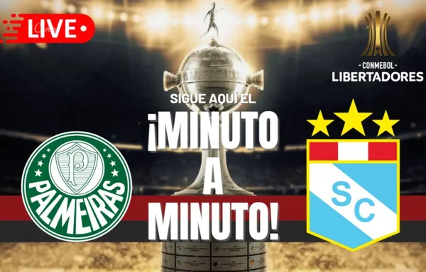 Palmeiras vs Sporting cristal Copa Libertadores 2025