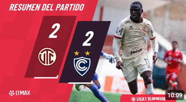 Cienciano se aleja: UTC y Cienciano igualaron en la fecha 12 del Torneo Apertura 2026 – VIDEO