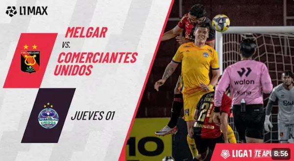Melgar vs Comerciantes Unidos Torneo APertura 2025