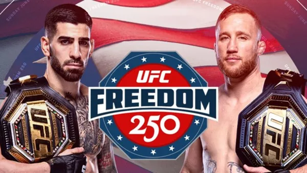 Ilia Topuria vs. Justin Gaethje EN VIVO: ¿cuándo y a qué hora pelean por el título ligero de UFC Freedom 250?