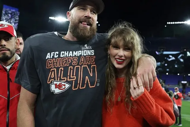 Taylor Swift con Travis Kelce 