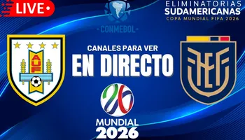 Uruguay y Ecuador se enfrentaran por eliminatorias 2026
