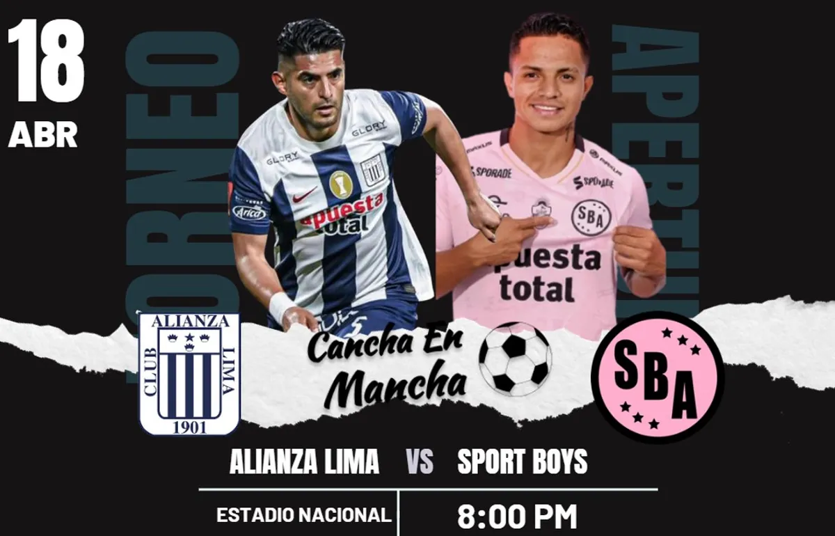 Alianza Lima vs. Sport Boys EN VIVO: Dónde ver el encuentro por el Torneo Apertura 2024