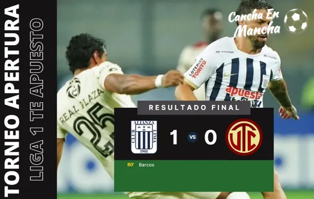Alianza Lima venció a UTC &#8211; Composición: Cancha en Mancha