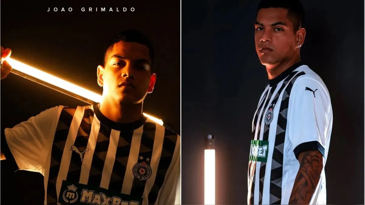 Joao Grimaldo firma con Partizán de Belgrado: Detalles de su contrato y nuevo dorsal
