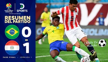 VIDEO RESUMEN: Brasil cayó ante Paraguay 1-0 en el Preolímpico Sub-23