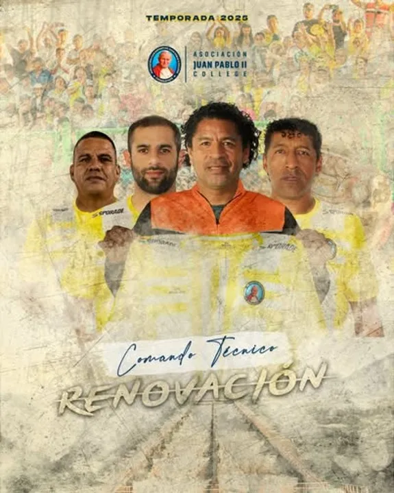 Comando técnico de Juan Pablo II &#8211; Foto: Juan Pablo II