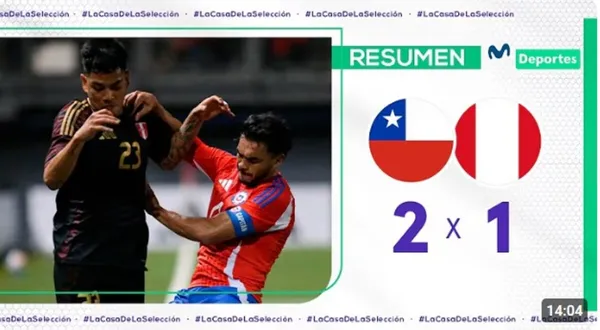 Perú cayó ante Chile en amistoso por el Clásico del Pacífico – VIDEO