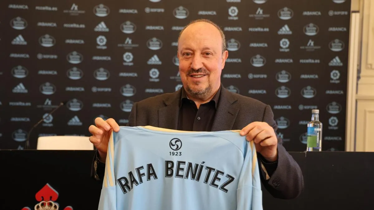 Celta de Vigo rescinde contrato con Rafa Benítez y deja a Renato Tapia sin DT