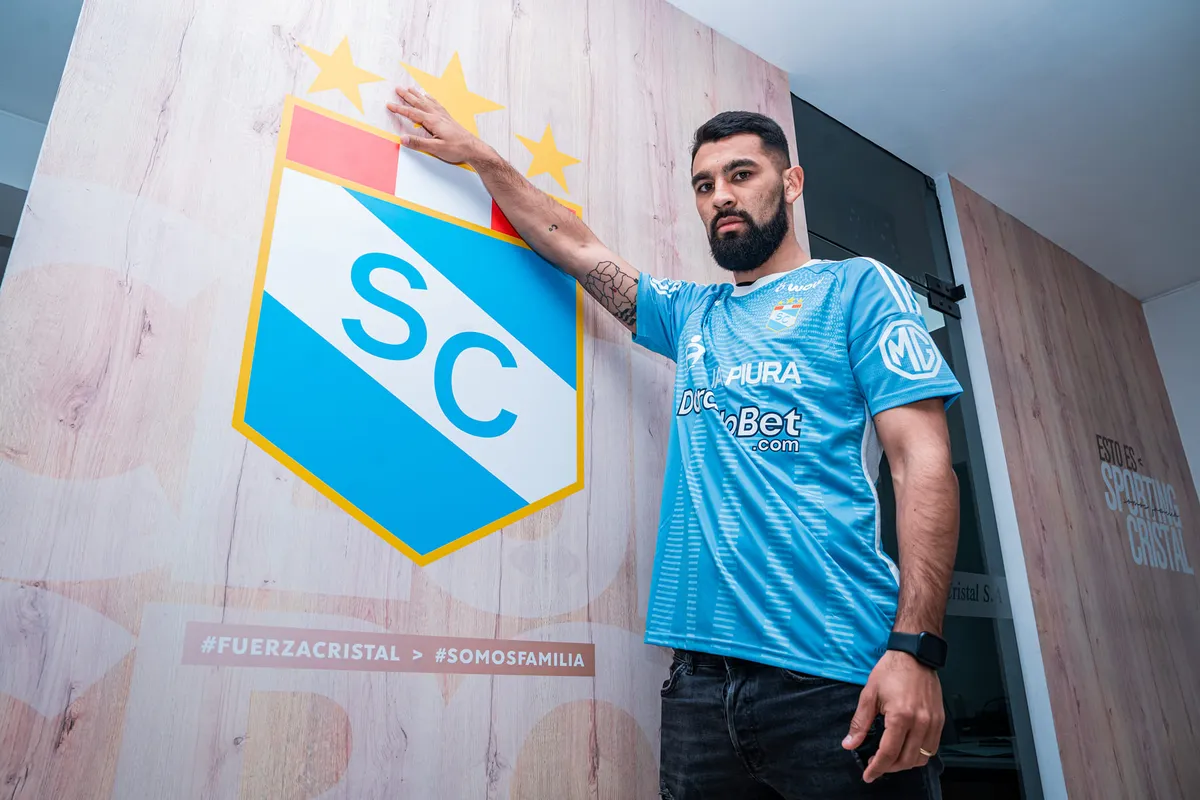 Sporting Cristal presentó oficialmente a Franco Romero como su refuerzo de lujo para el Torneo Clausura