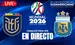 Ecuador vs Argentina Eliminatorias al Mundial 2026