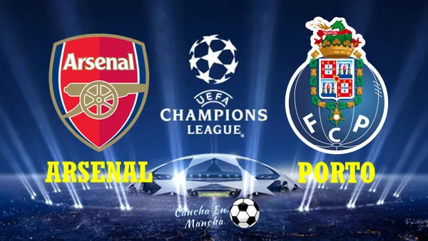 Arsenal vs. Porto: Batalla decisiva por el pase a cuartos de final de la Champions League