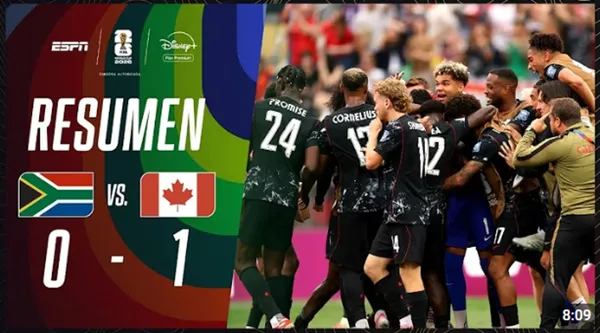 Canadá sufrió, pero celebró: venció 1-0 a Sudáfrica y avanzó a octavos de final del Mundial 2026 – VIDEO