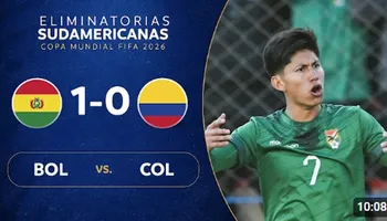 Bolivia venció a Colombia por eliminatorias 2026