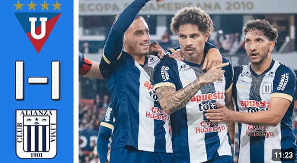 Alianza Lima vs LDU 2025