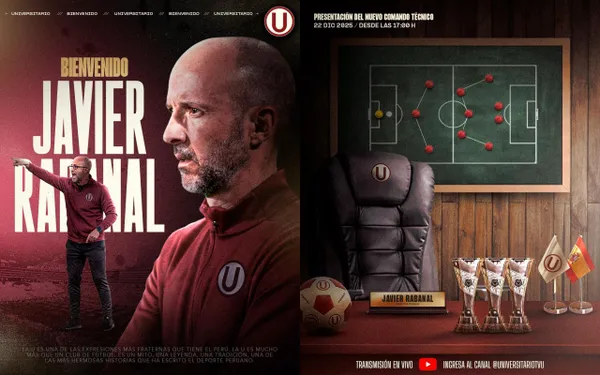 Universitario oficializa a Javier Rabanal: el español llega para pelear el ‘tetra’ y soñar en la Copa Libertadores 2026