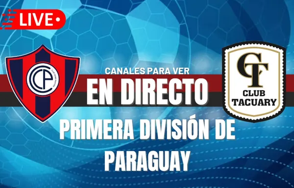 Cerro Porteño vs. Tacuary EN VIVO y EN DIRECTO por la séptima fecha del Torneo Clausura Paraguayo 2024