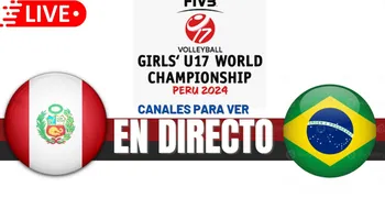 Perú vs. Brasil EN VIVO y EN DIRECTO: Sigue el Mundial de Vóley Sub 17 que se jugará en Lima