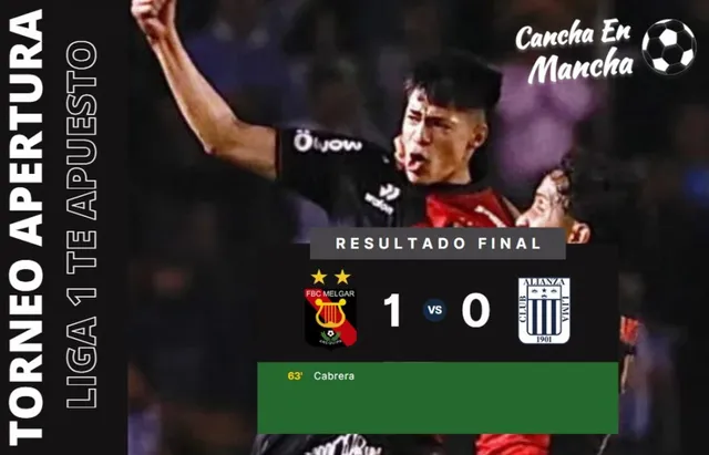 Melgar venció a Alianza Lima &#8211; Composición: Cancha en Mancha