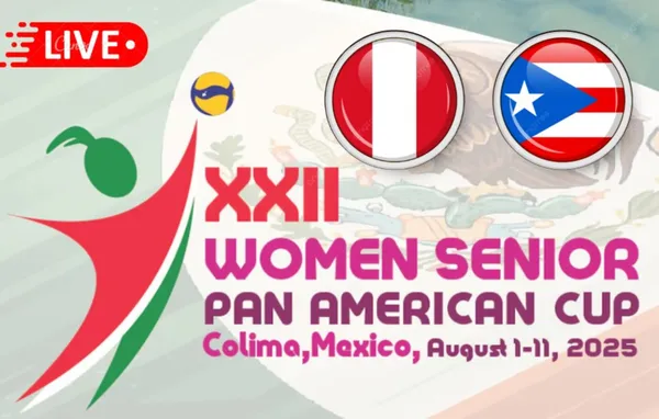 Perú vs. Puerto Rico EN VIVO: hora, canal y lo que se juega la ‘blanquirroja’ en la Copa Panamericana de Vóley 2025