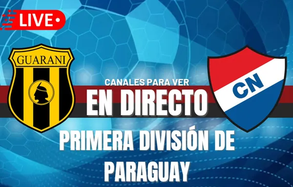 Guaraní vs. Nacional EN VIVO: Horarios, pronósticos y canales para ver la Liga de Paraguay 2024