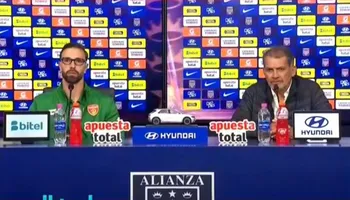 Franco Navarro en conferencia tras Huancayo vs Alianza Lima