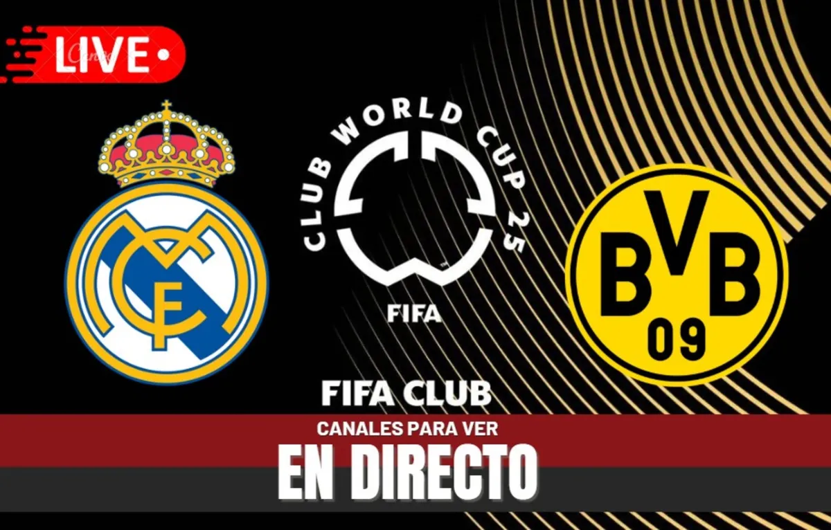 Real Madrid vs Borussia Dortmund Mundial de Clubes 2025