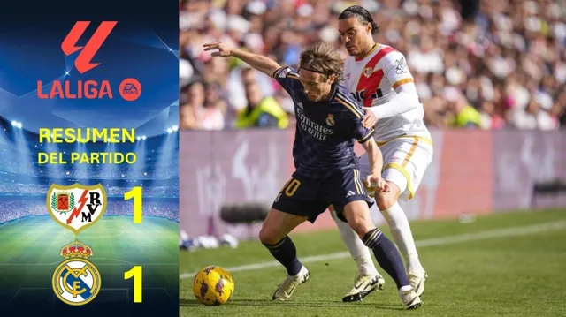 Real Madrid empató 1-1 con el Rayo Vallecano &#8211; Foto: Cancha en Mancha