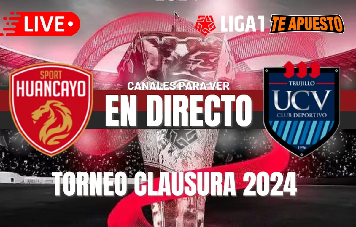 Sport Huancayo vs. César Vallejo EN VIVO: Horarios y canales para ver el Torneo Clausura