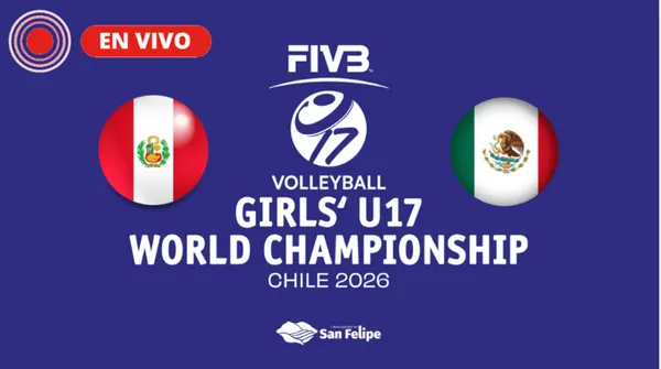 Perú vs. México EN VIVO: ¿cuándo, a qué hora y dónde ver la fecha 3 del Mundial de vóley sub-17 2026