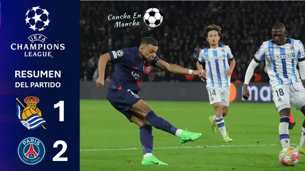 VIDEO RESUMEN: PSG venció a la Real Sociedad y clasificó a cuartos de final de la UEFA Champions League.