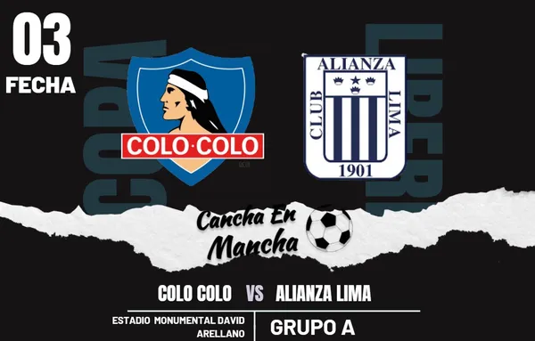 ¿Cuándo juegan Alianza Lima vs. Colo Colo? Horarios y dónde ver el partido por la Copa Libertadores 2024.