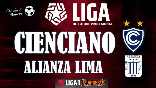 Ver EN VIVO, horario y en qué canal el duelo entre Alianza Lima vs. Cienciano por el Torneo Apertura