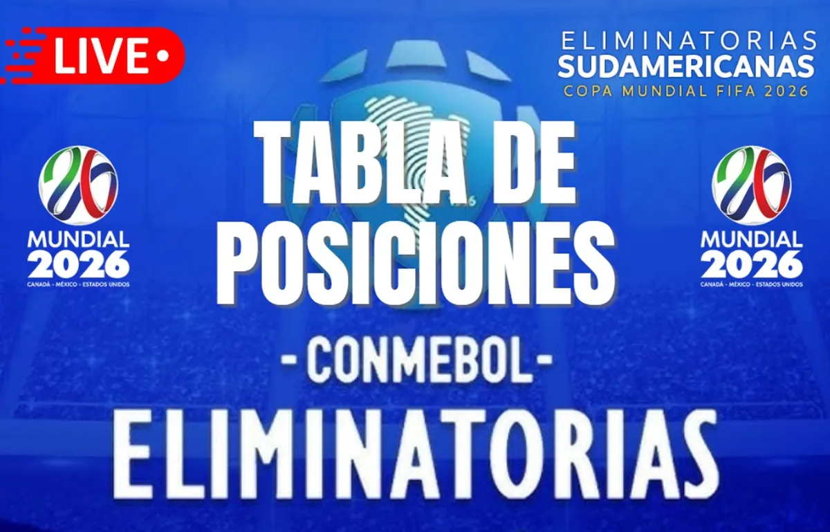 Tabla de posiciones Eliminatorias al Mundial 2026