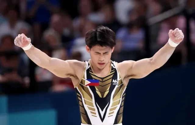 Carlos Yulo, ganador de la medalla de oro en París 2024