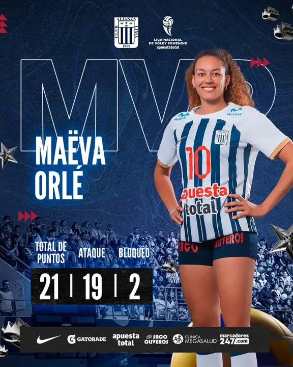 Maëva Orlé &#8211; Foto: Alianza Lima