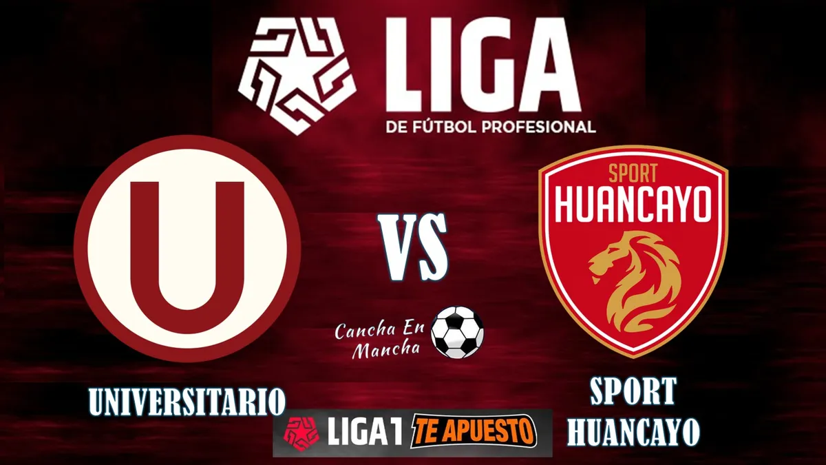 Universitario vs Sport Huancayo: Horario y dónde ver el partido por la Liga 1