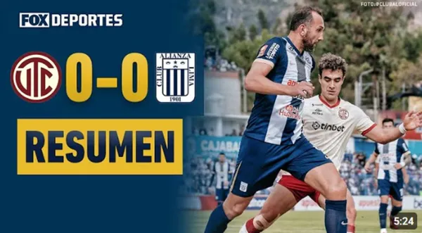 UTC vs Alianza Lima Torneo Apertura 2025