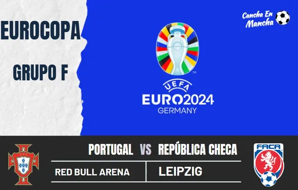 ¿A qué hora juegan Portugal vs. República Checa por la Eurocopa? Horarios y dónde ver a Cristiano Ronaldo