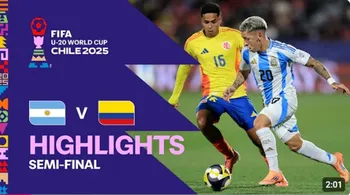 Argentina vs Colombia Mundial Sub 20 2025