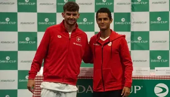 El equipo de tenis de Perú viene cayendo 0-2 ante Suiza por la Copa Davis 2024