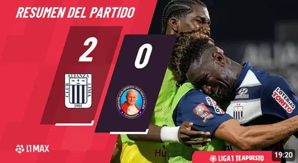 En la cima: Alianza Lima venció a Juan Pablo II en la fecha 8 del Torneo Apertura 2026 – VIDEO