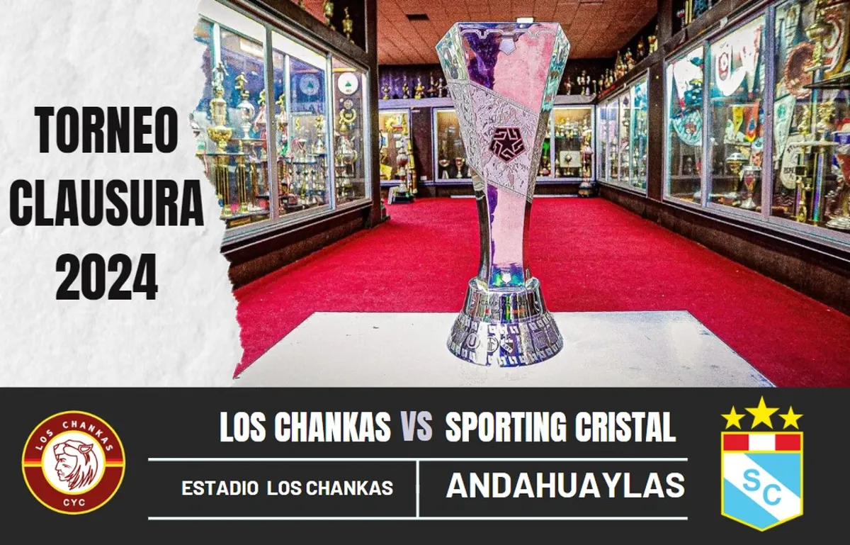 ¿A qué hora juegan Sporting Cristal vs. Los Chankas?: Canales para ver el choque por el Torneo Clausura