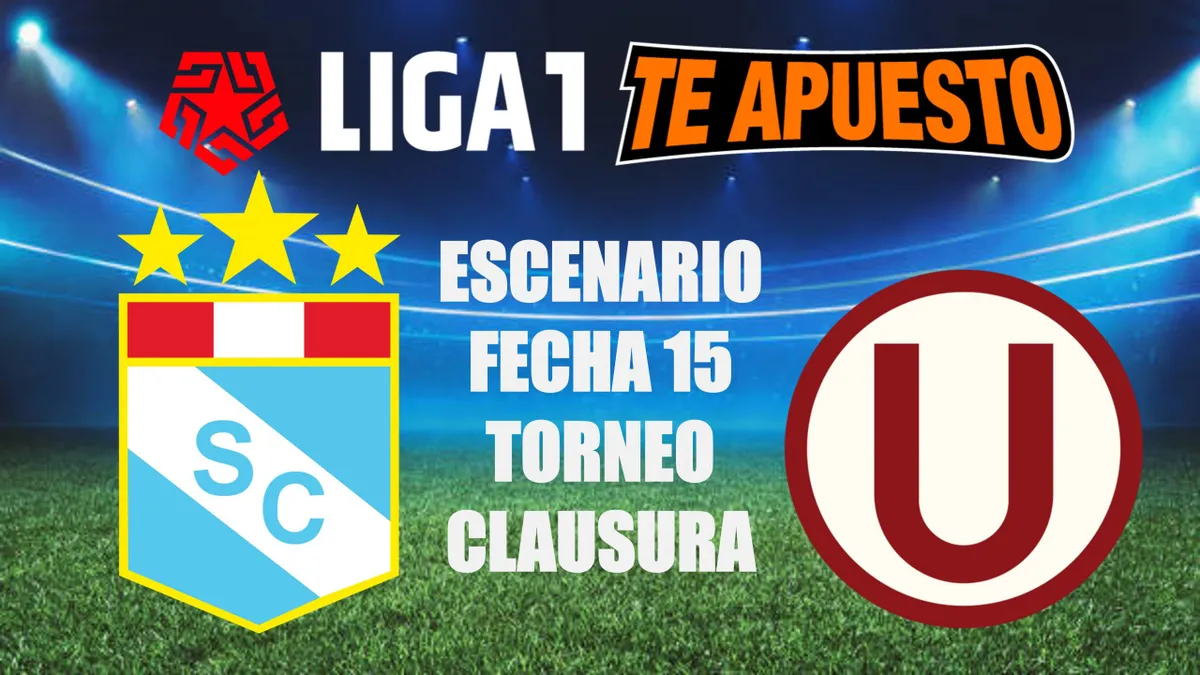 Sporting Cristal vs Universitario - Composición: Cancha en Mancha