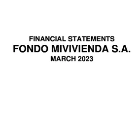 Financials Statements March 2023
