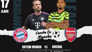 Bayern Munich vs. Arsenal EN VIVO por los cuartos de final de la UEFA Champions League