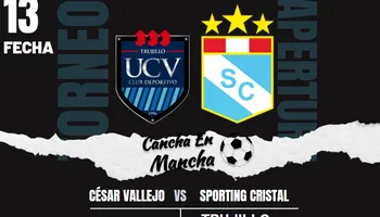 EN VIVO Sporting Cristal vs.César Vallejo: Sigue el minuto a minuto del encuentro por el Torneo Apertura